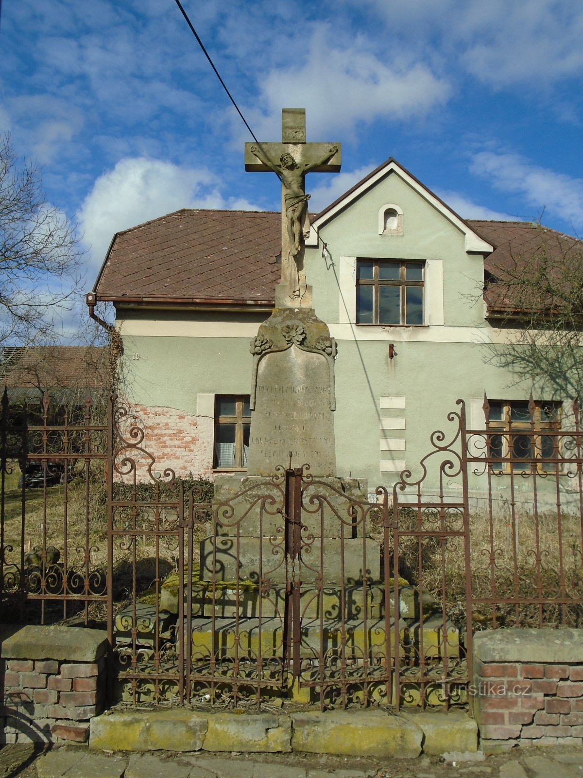 Хрест на №10 (Скаліце, 9.3.2018)