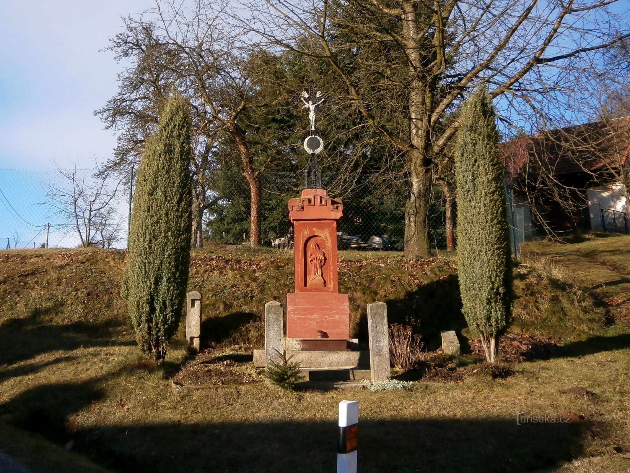 Cruce la nr. 116 (Libňatov, 28.12.2016)