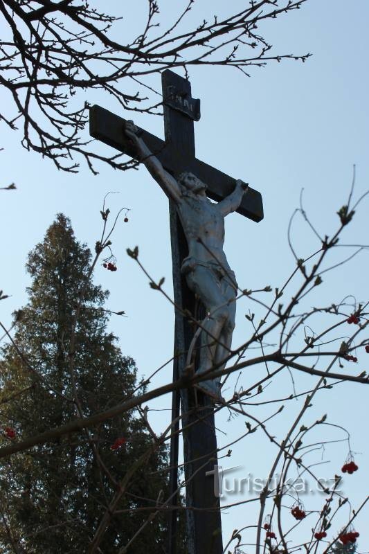 Cross at the Church of the Finding of the Holy Cross