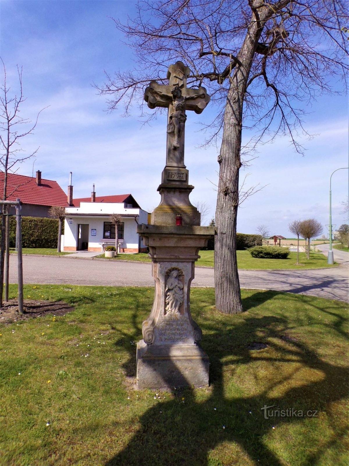 Kruis op het kruispunt (Šaplava, 30.4.2021/XNUMX/XNUMX)