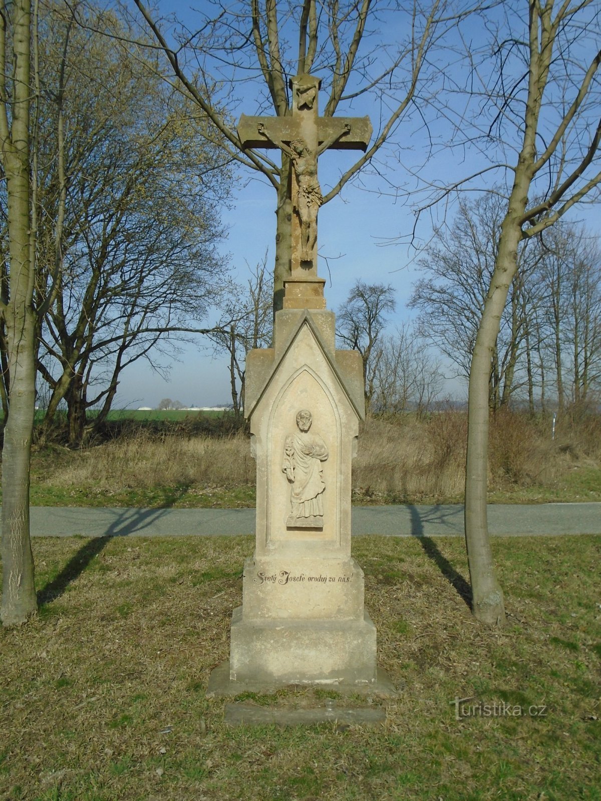 Kreuz an der Kreuzung (Vrchovnice)