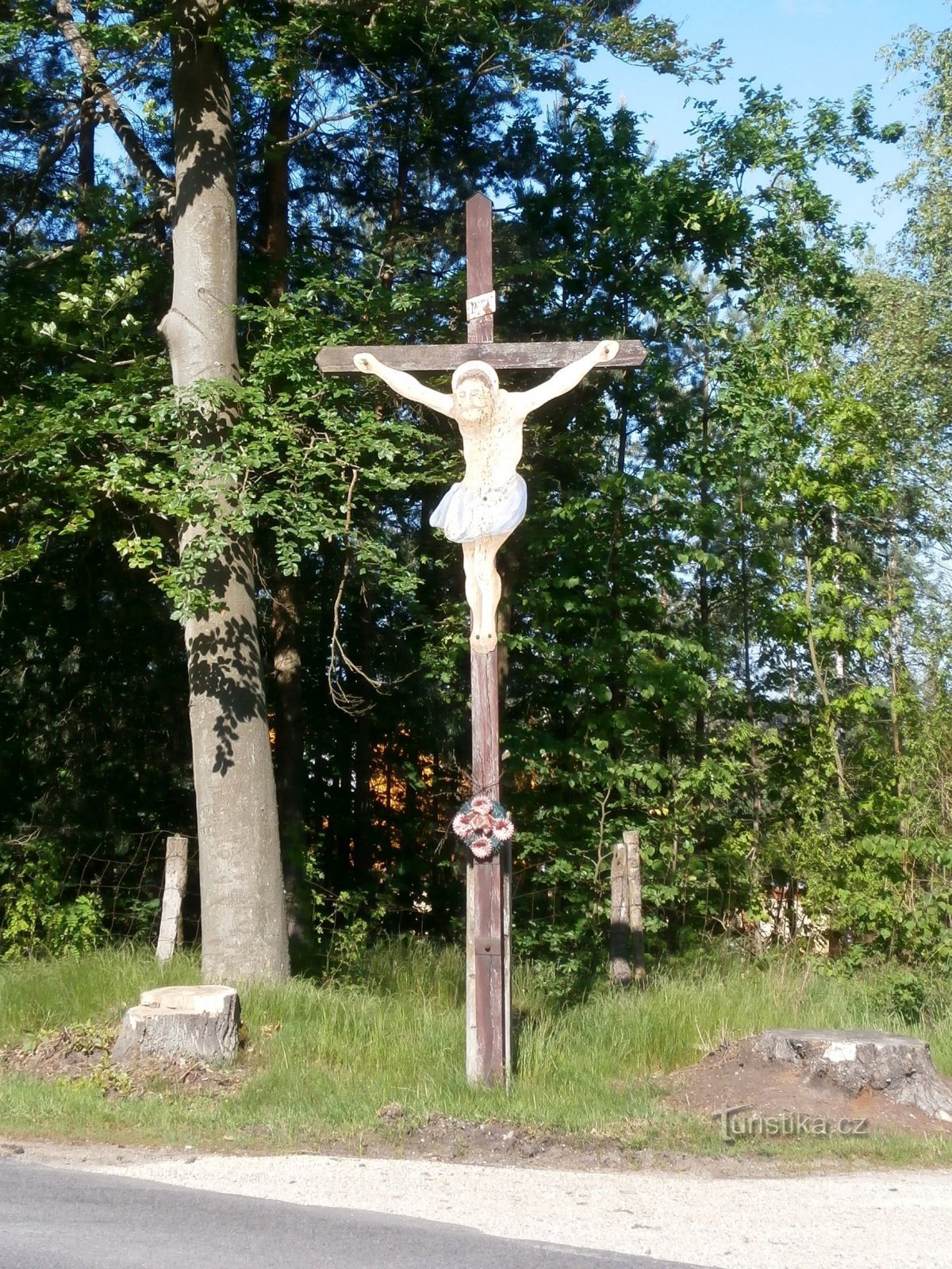 Croce vicino a Marokánka (Běleč nad Orlicí, 27.5.2017/XNUMX/XNUMX)