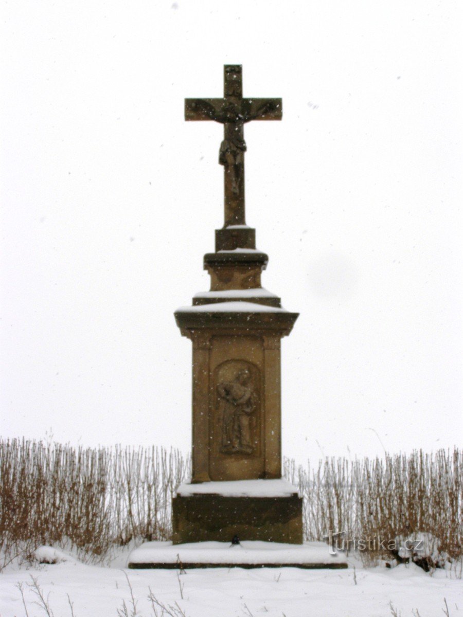Kreuz bei Vlkov