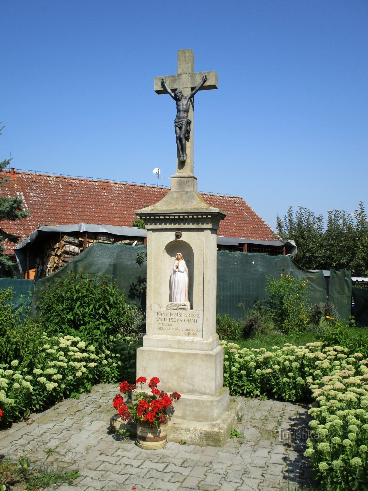 Cross at Zavadilka (Stračovská Lhota)
