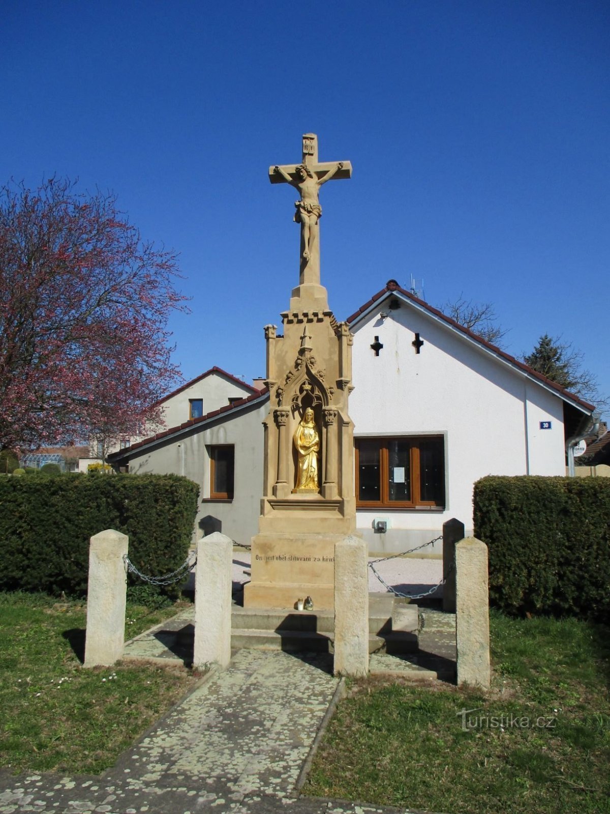 Kříž (Vlčkovice, 5.4.2020)