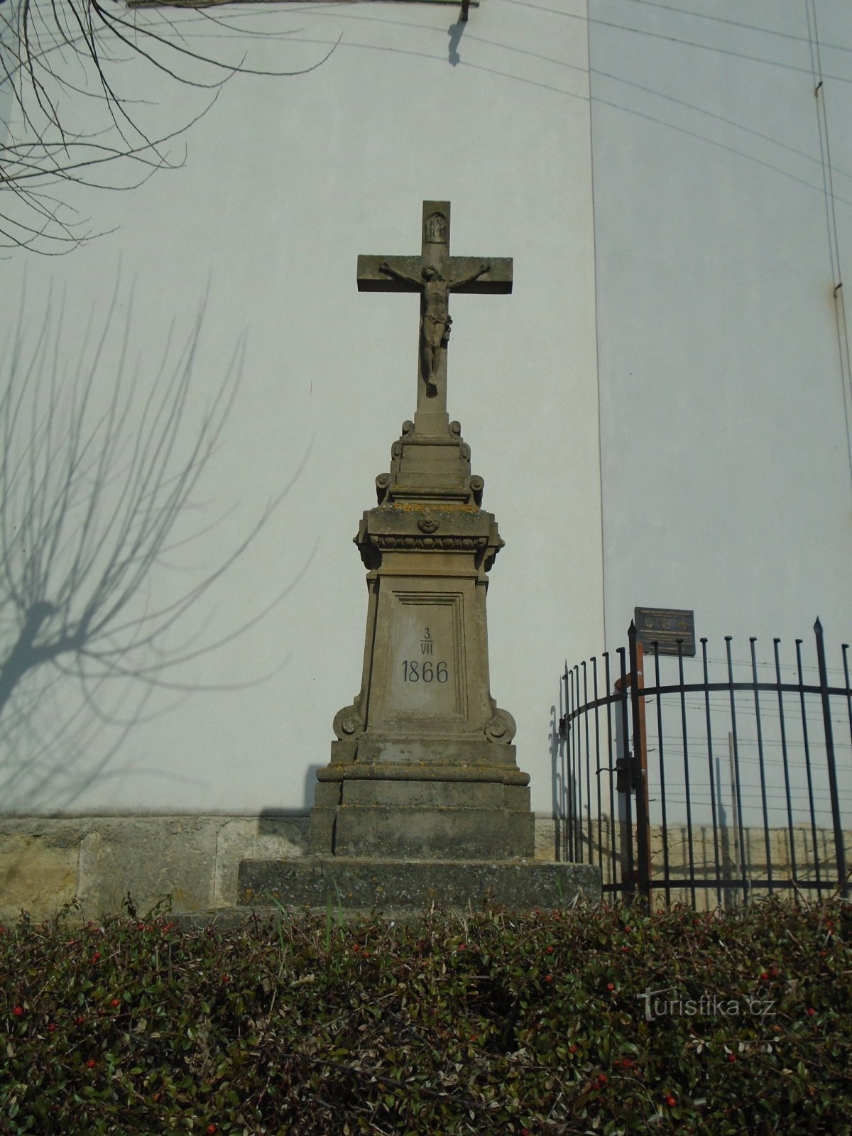 Cruce din războiul pruso-austriac din 1866 (Cerekvice nad Bystřicí)