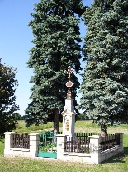 križa iz 1867. u Bolehošťská Lhota