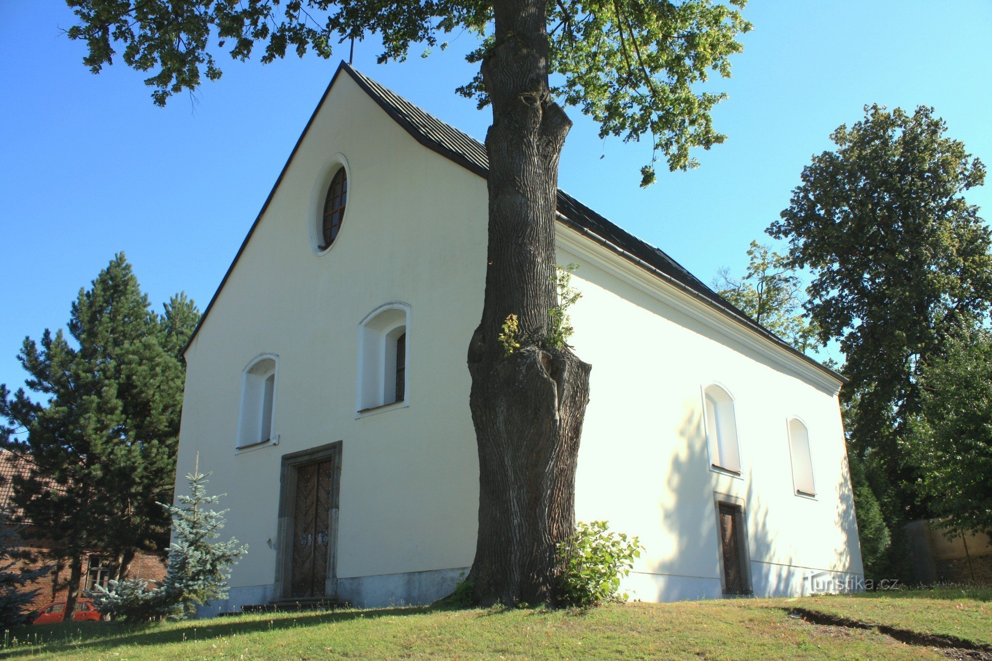 Křižanov - chapelle de St. Barbare