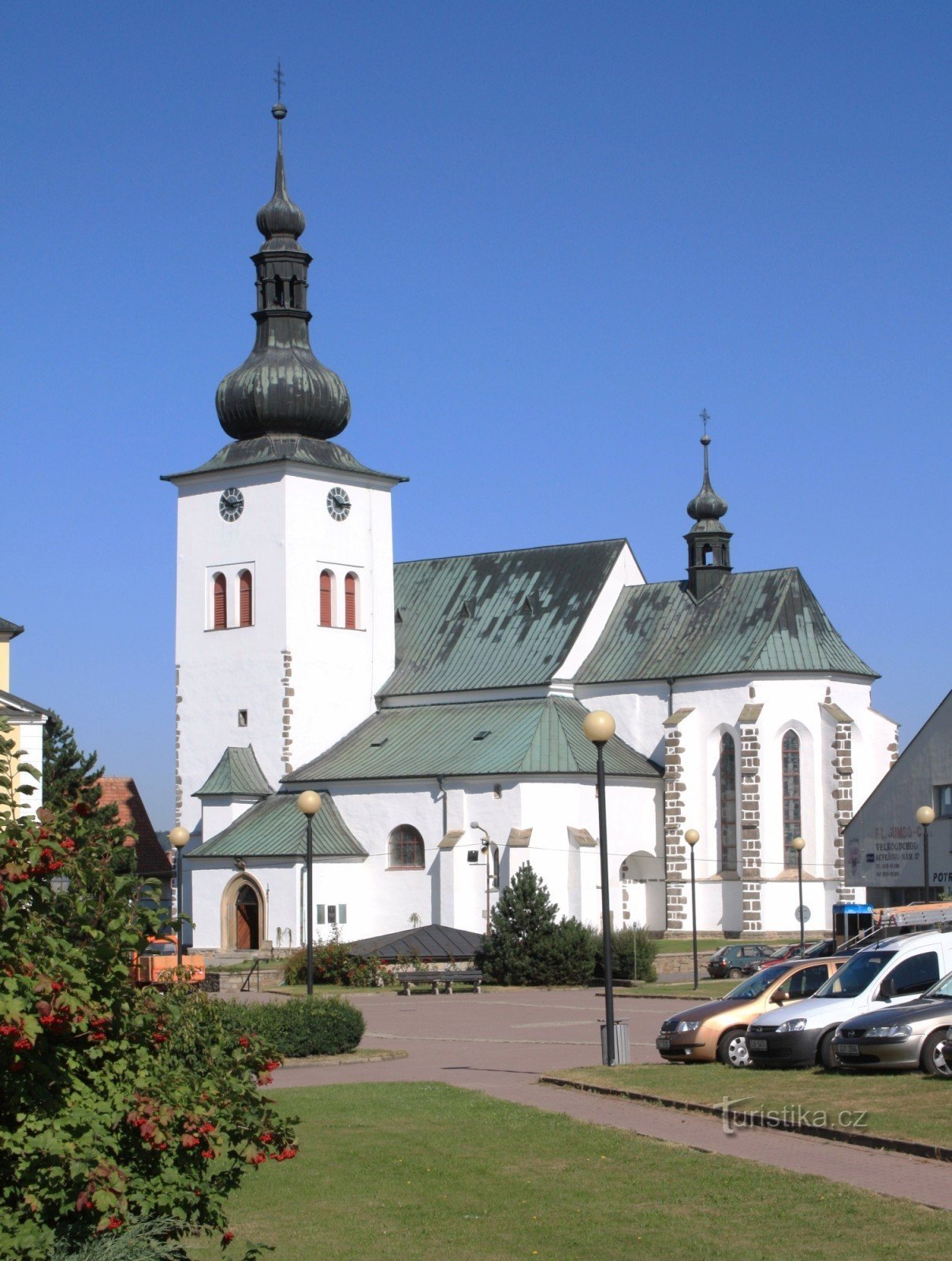 Křižanov - biserica Sf. Wenceslas 2009