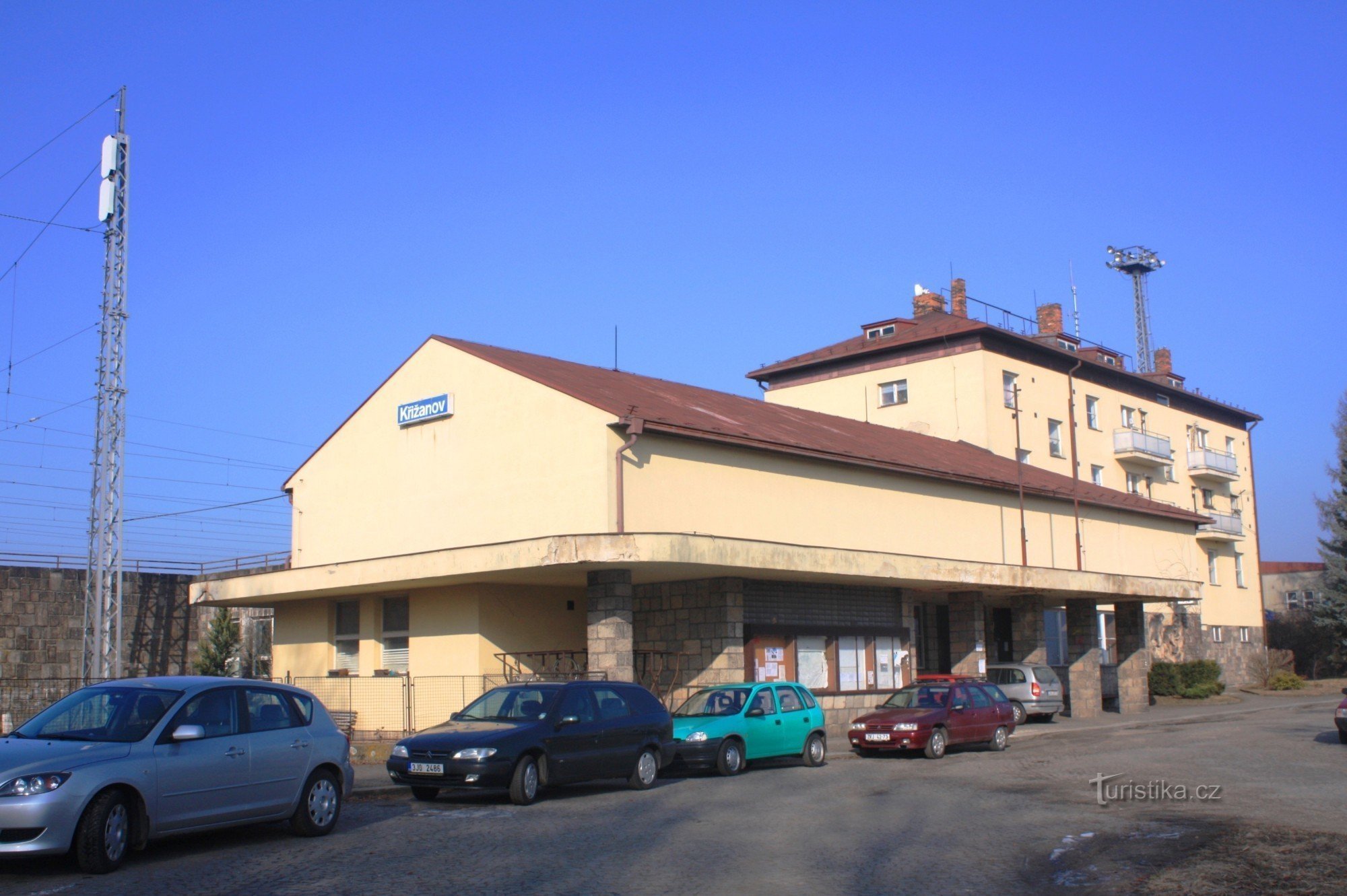 Křižanov - Bahnhof