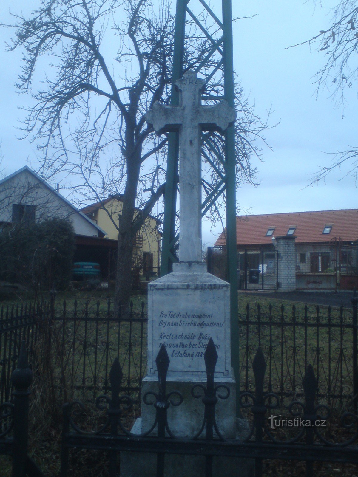 village cross-detail