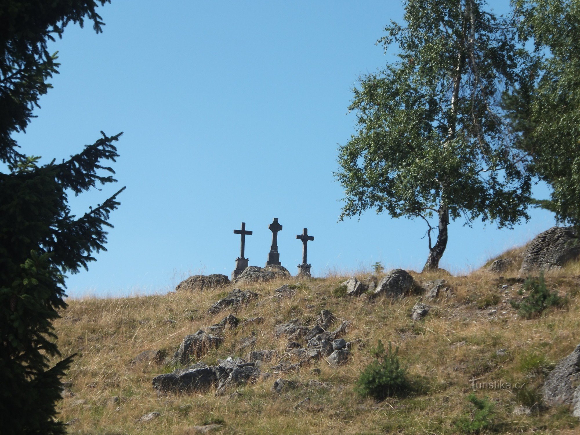 Nová Ves附近的十字架