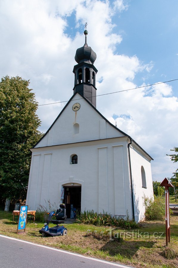 Křížov – Pyhän Nikolauksen kappeli František Xaversky