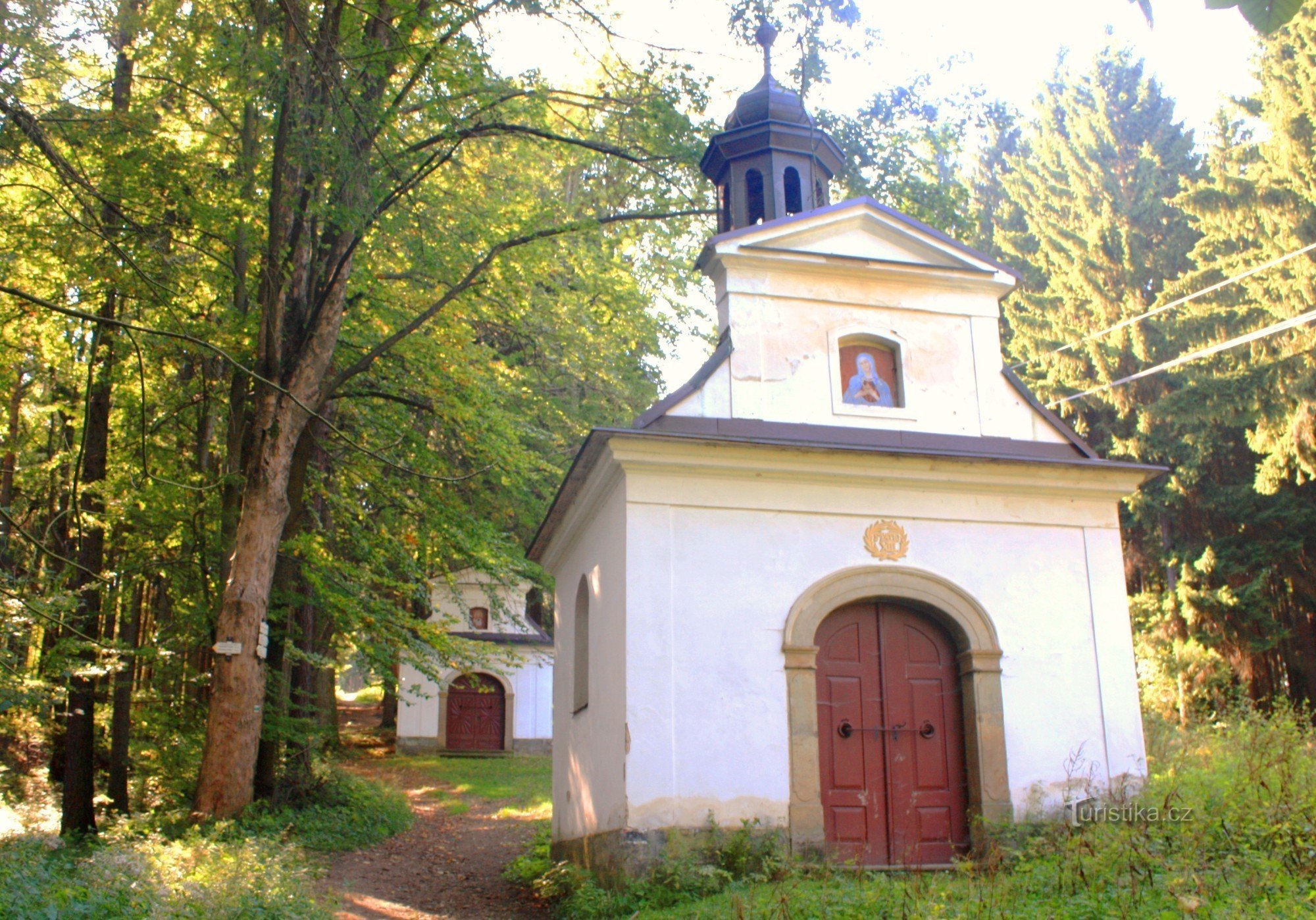 The Stations of the Cross at Andrlovo chlum