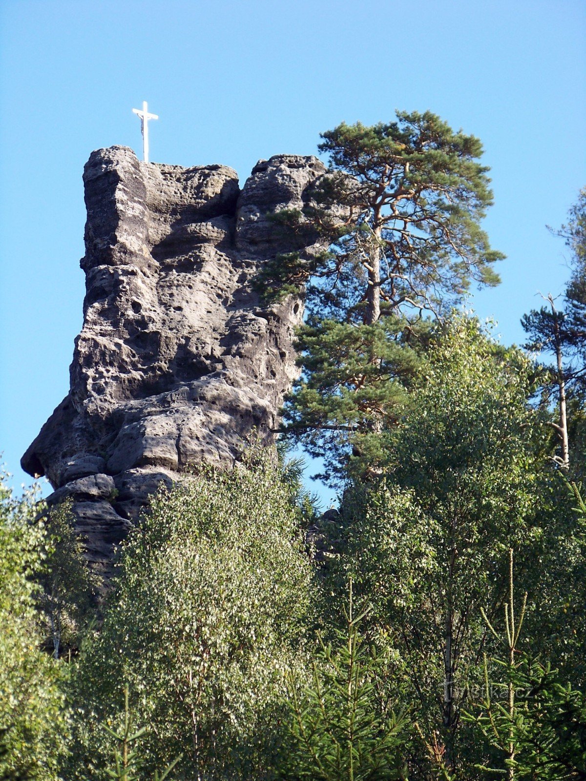 Wieża Krzyżowa koło Naděj 2008