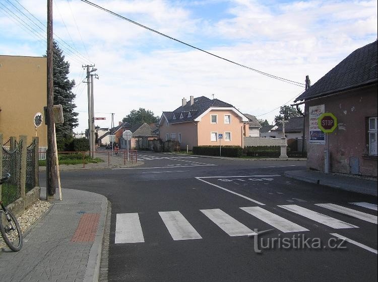 Kreuzung: Kreuzung der Hauptstraße nach Opava