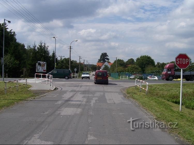 Interseção: Interseção da linha principal Příbor-Ostrava