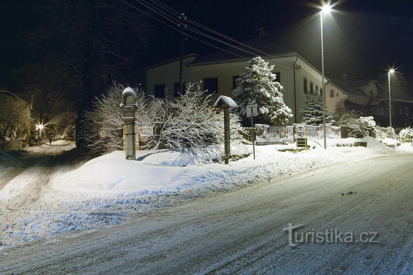 Skrzyżowanie w pobliżu Pašták