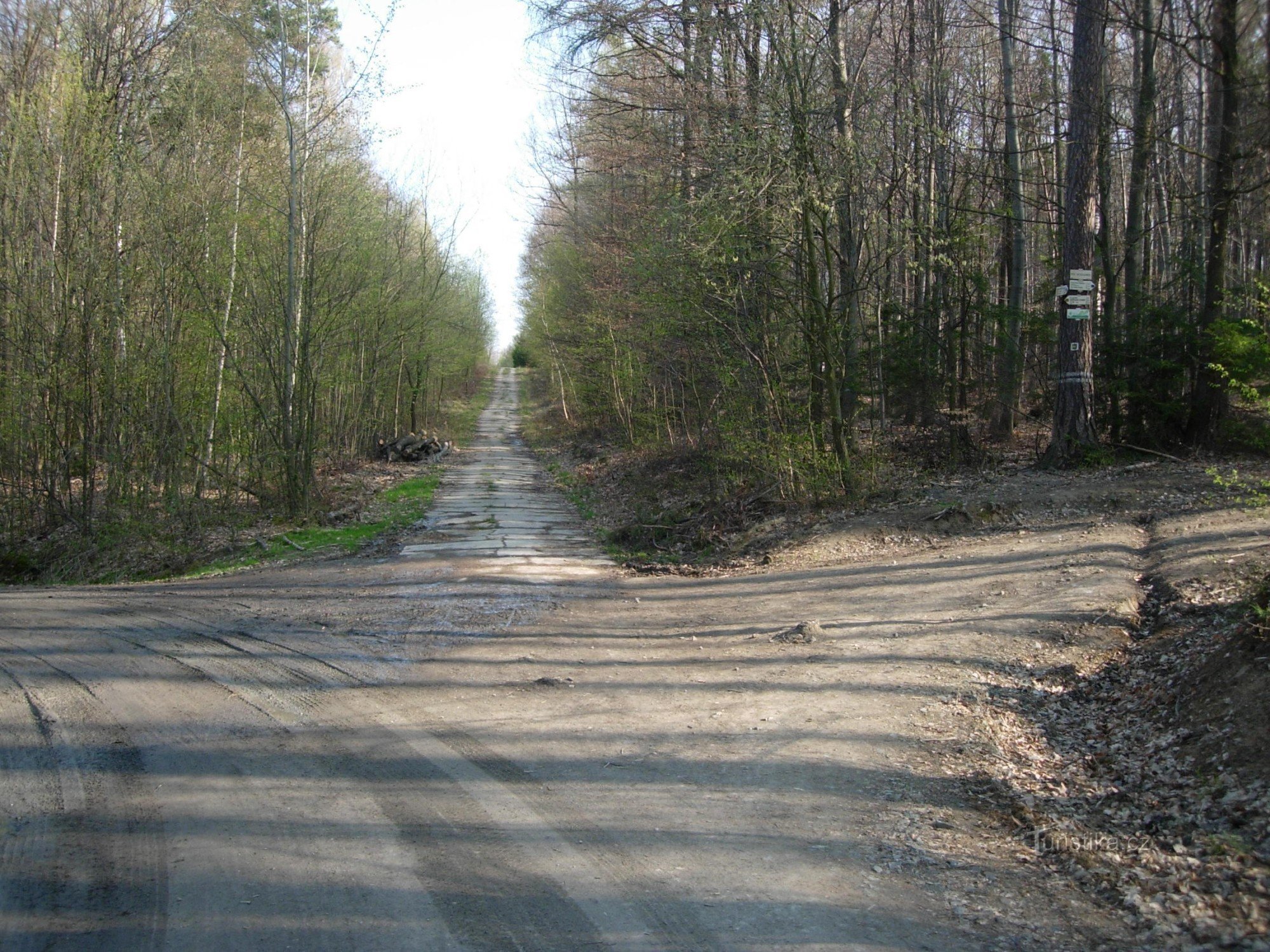 intersection au panneau Under the Lookout