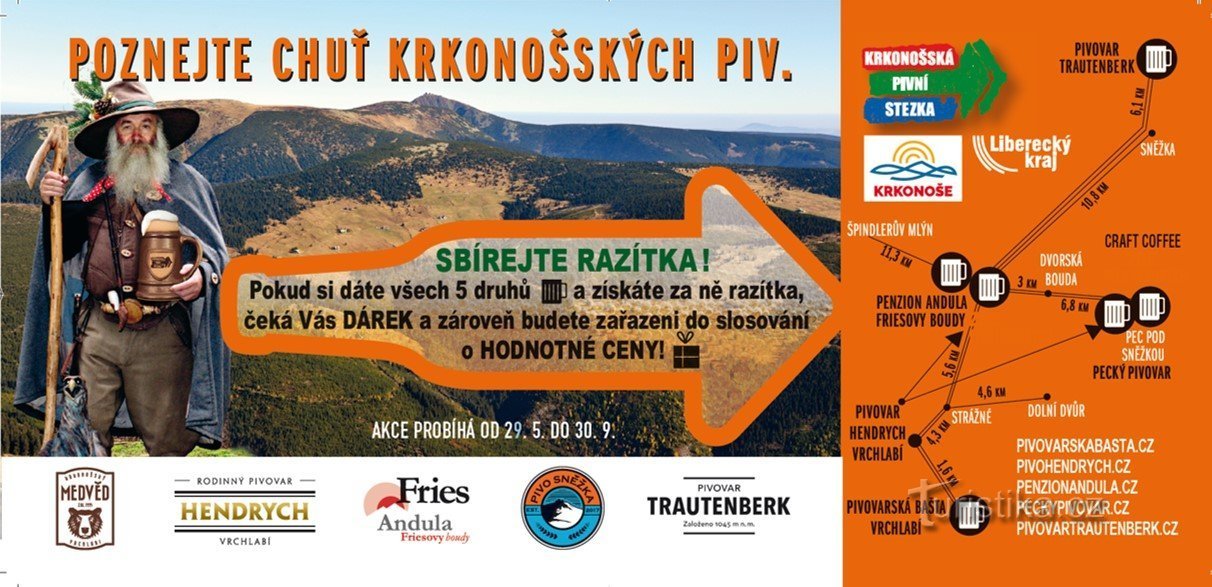 Krkonošská pivní stezka 2021