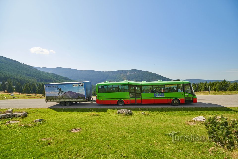 Krkonoše cykelbussar