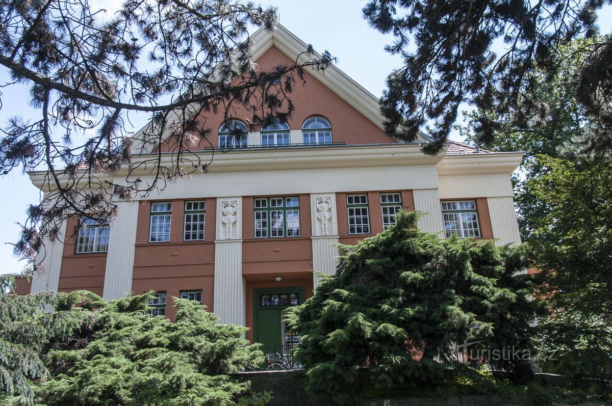 Krnov - de villa van Flemmich