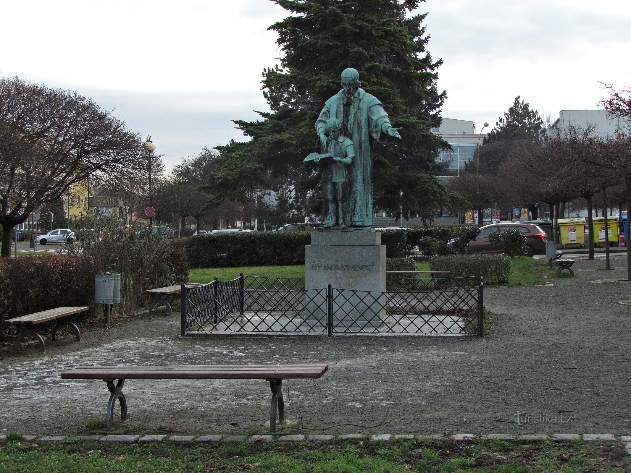 Kroměříž - Praça Comenius