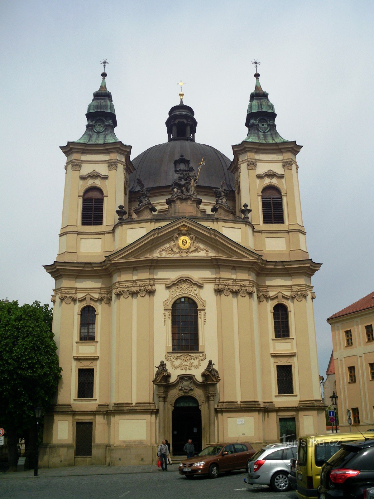 Kroměříž - église de St. Jean le Baptiste