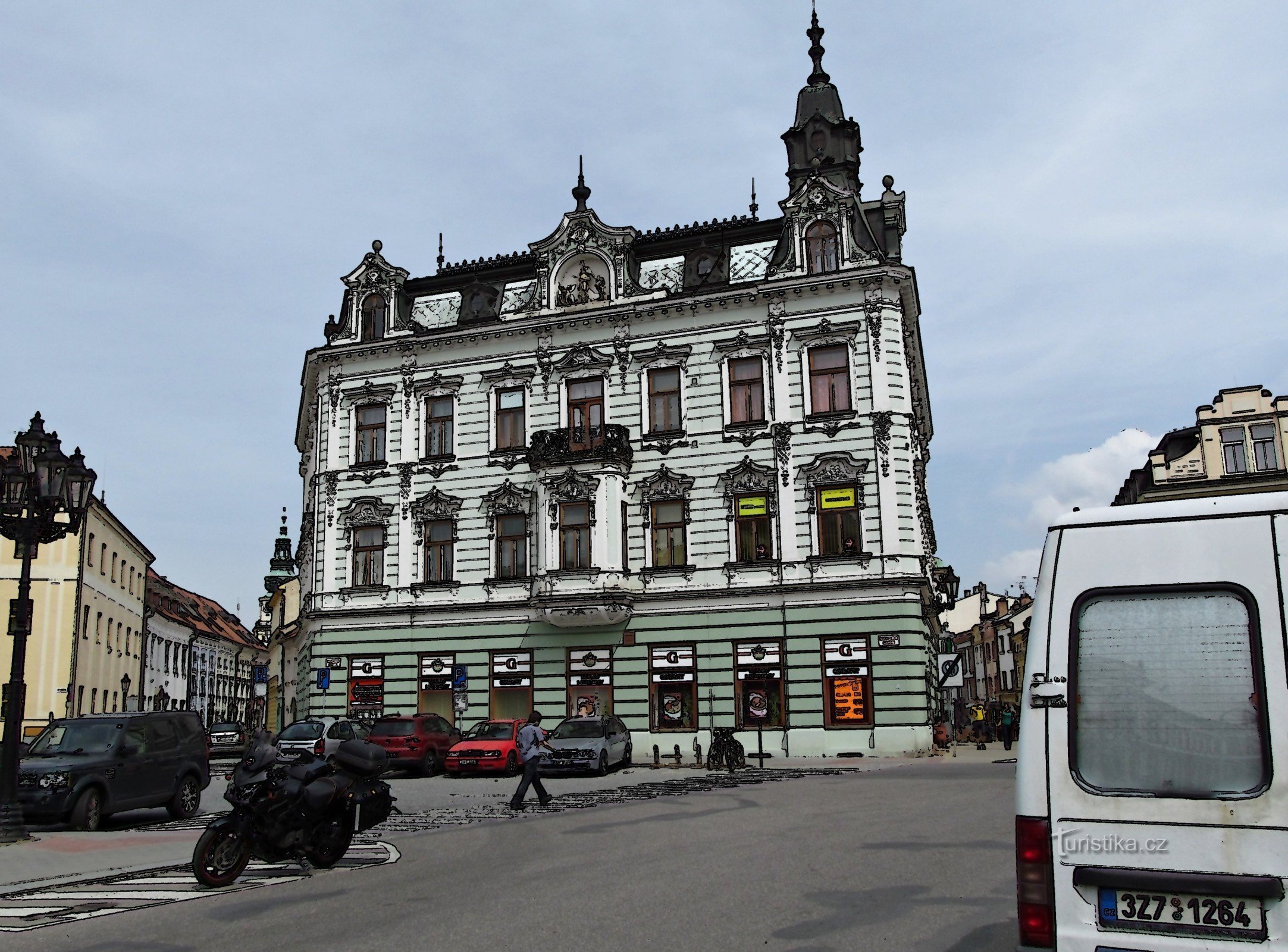 Kroměříž - Place Masaryk