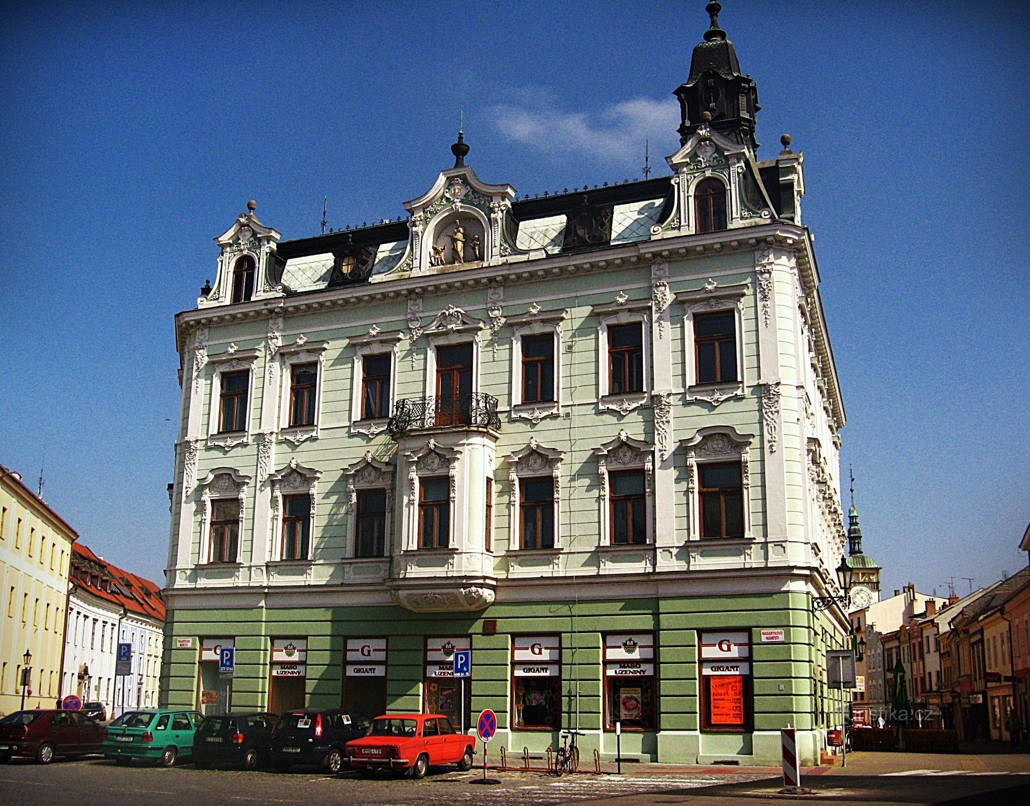 Kroměříž - Masaryk-torget