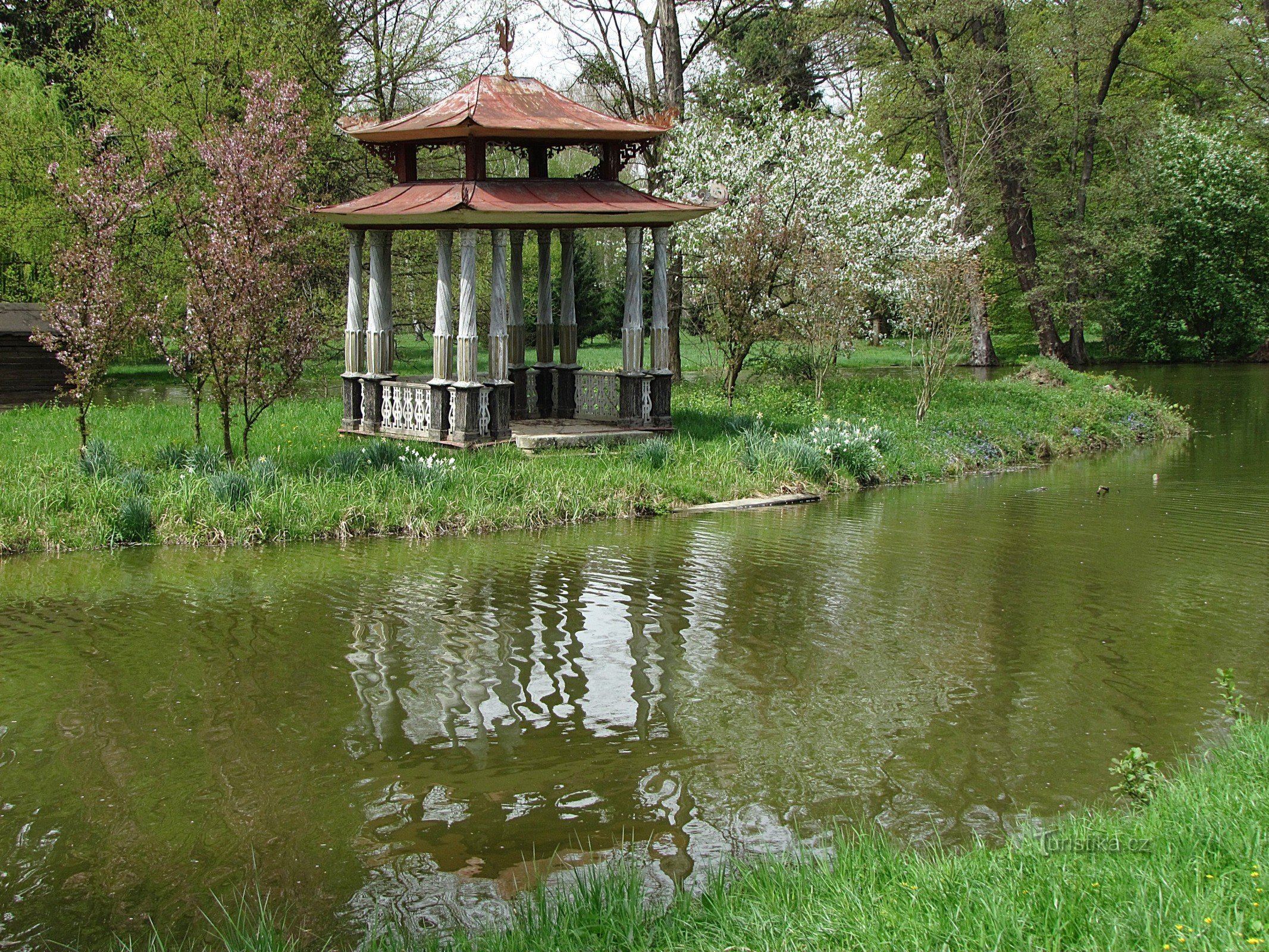 Kroměříž - Podzámecká-tuin