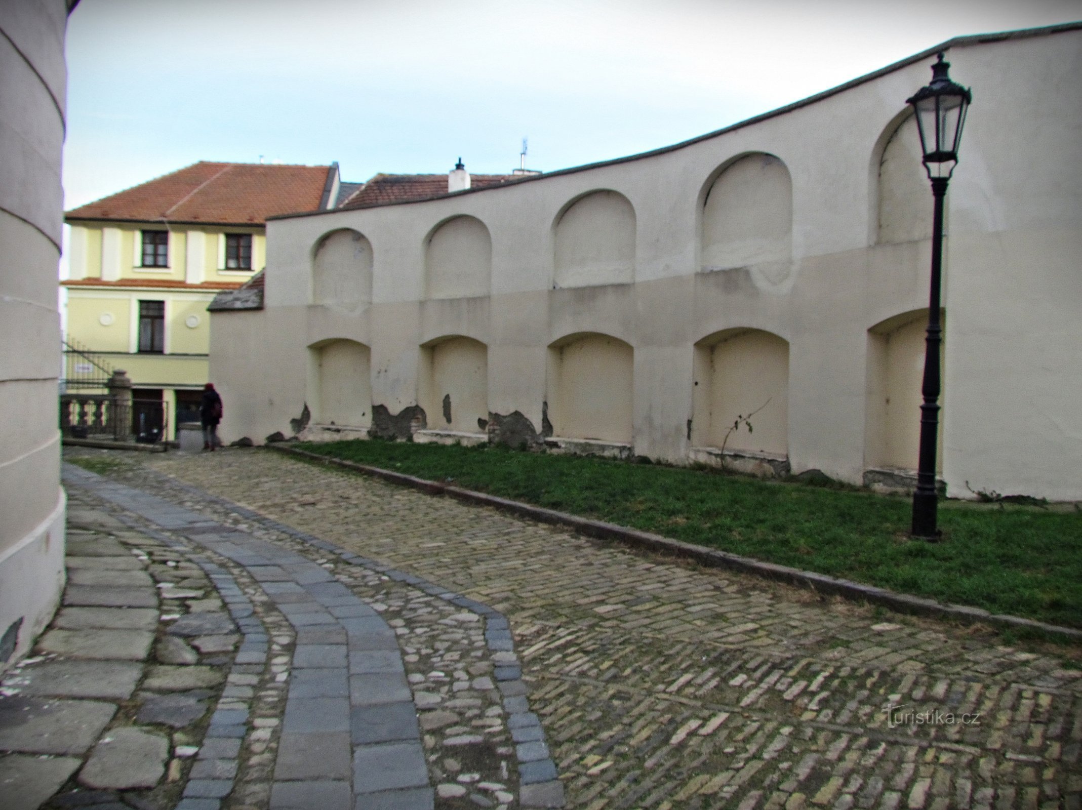 Kroměříž - Mur de séparation