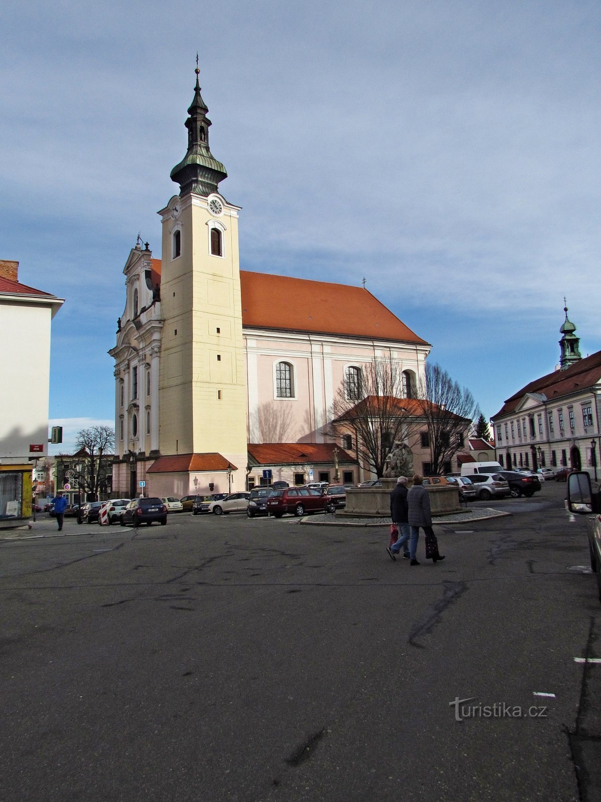 Kroměřížský kostel Nanebevzetí Panny Marie