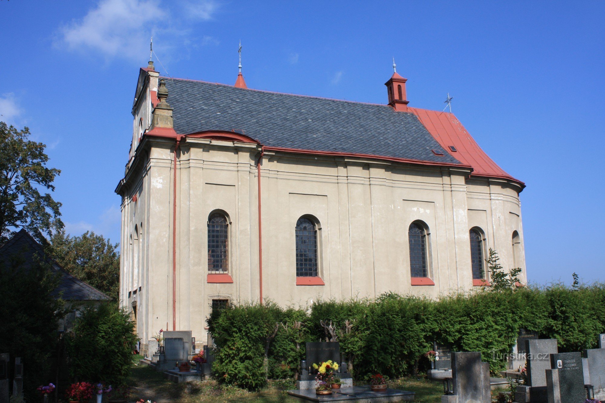 Krouna - kostel sv. Michaela Archanděla