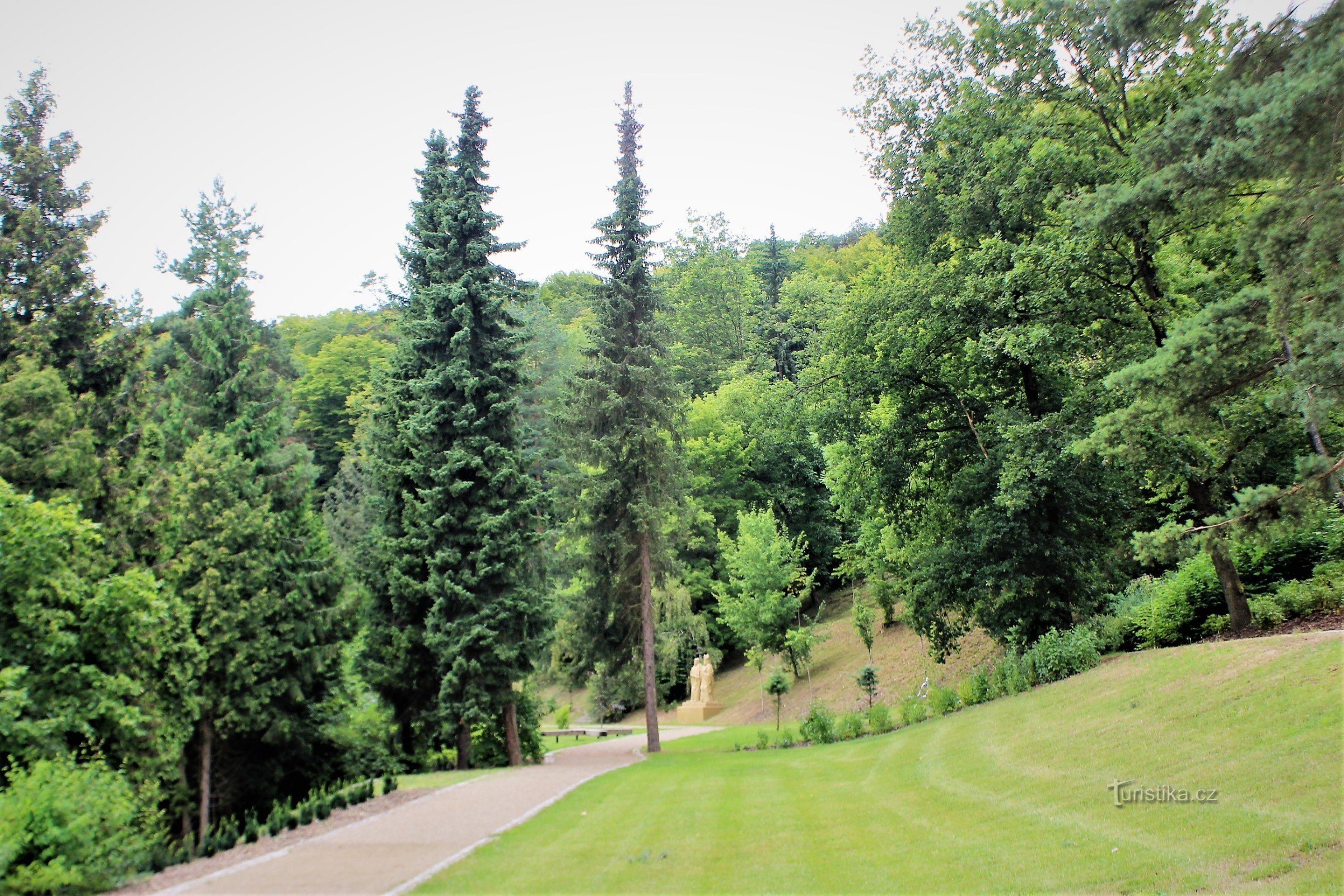 Křtiny - parc du château