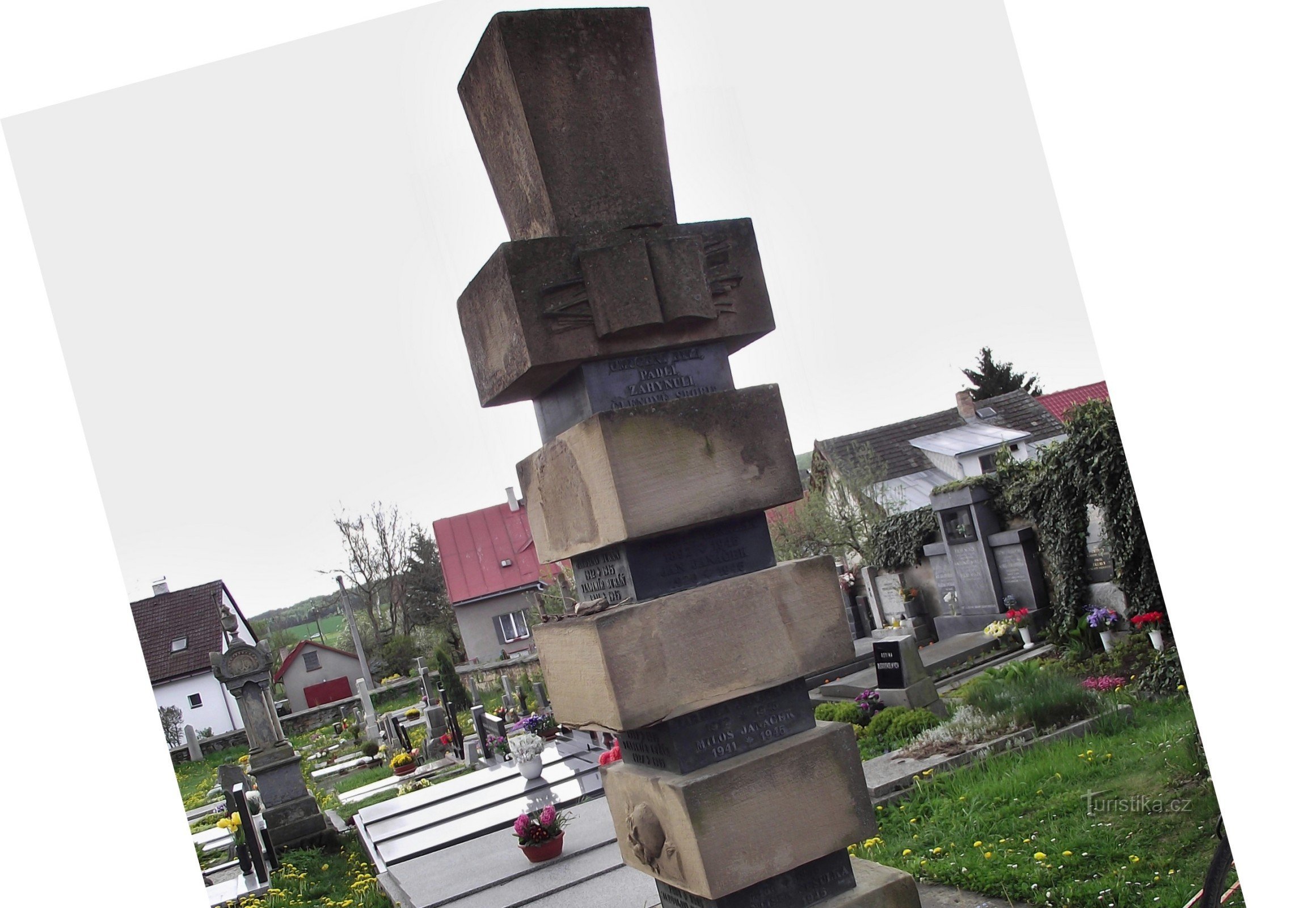 Krucemburk - monument to the victims of the occupation / World War II (Vincenc Makovský)