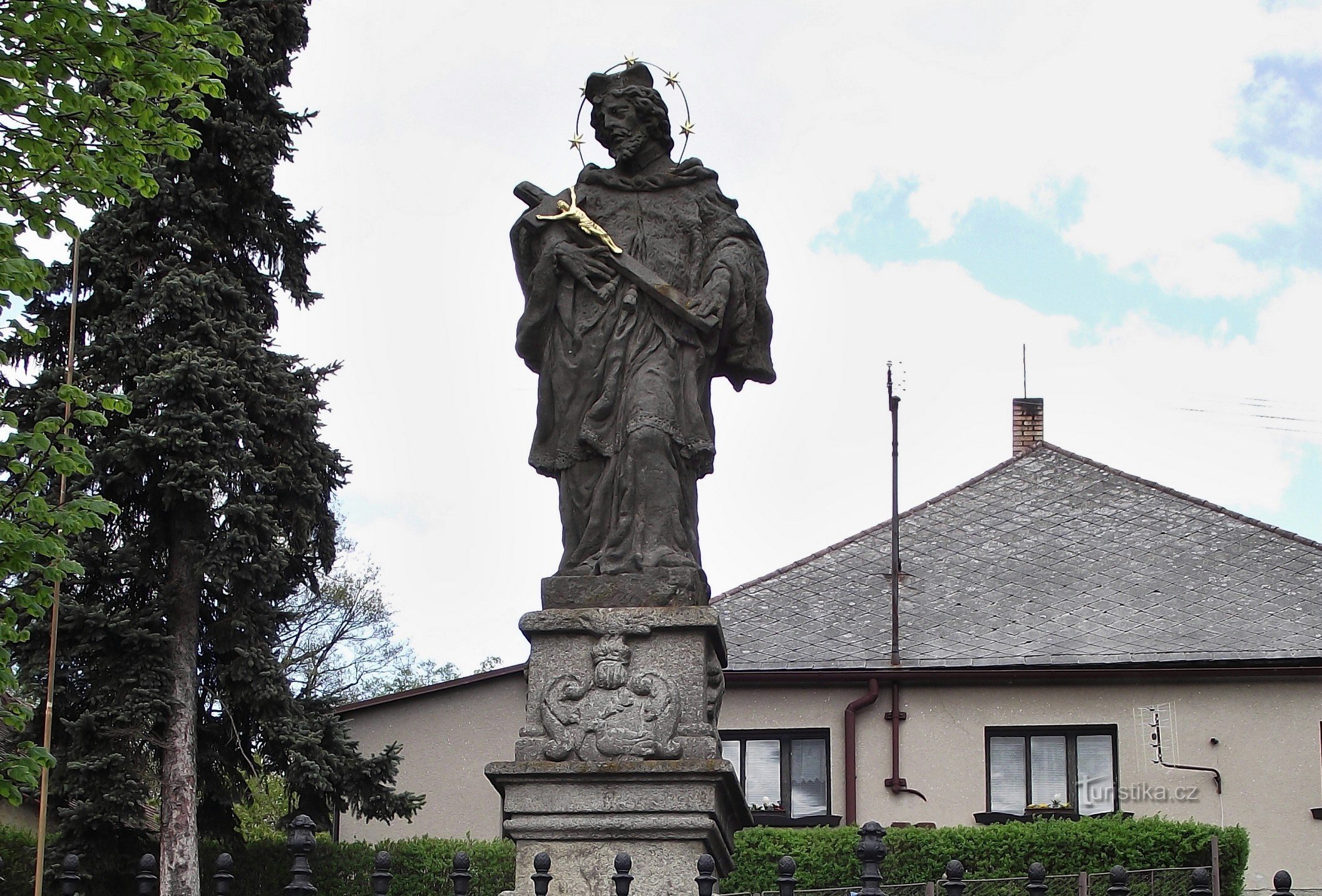 Krucemburk - statuia Sf. Jan Nepomucký