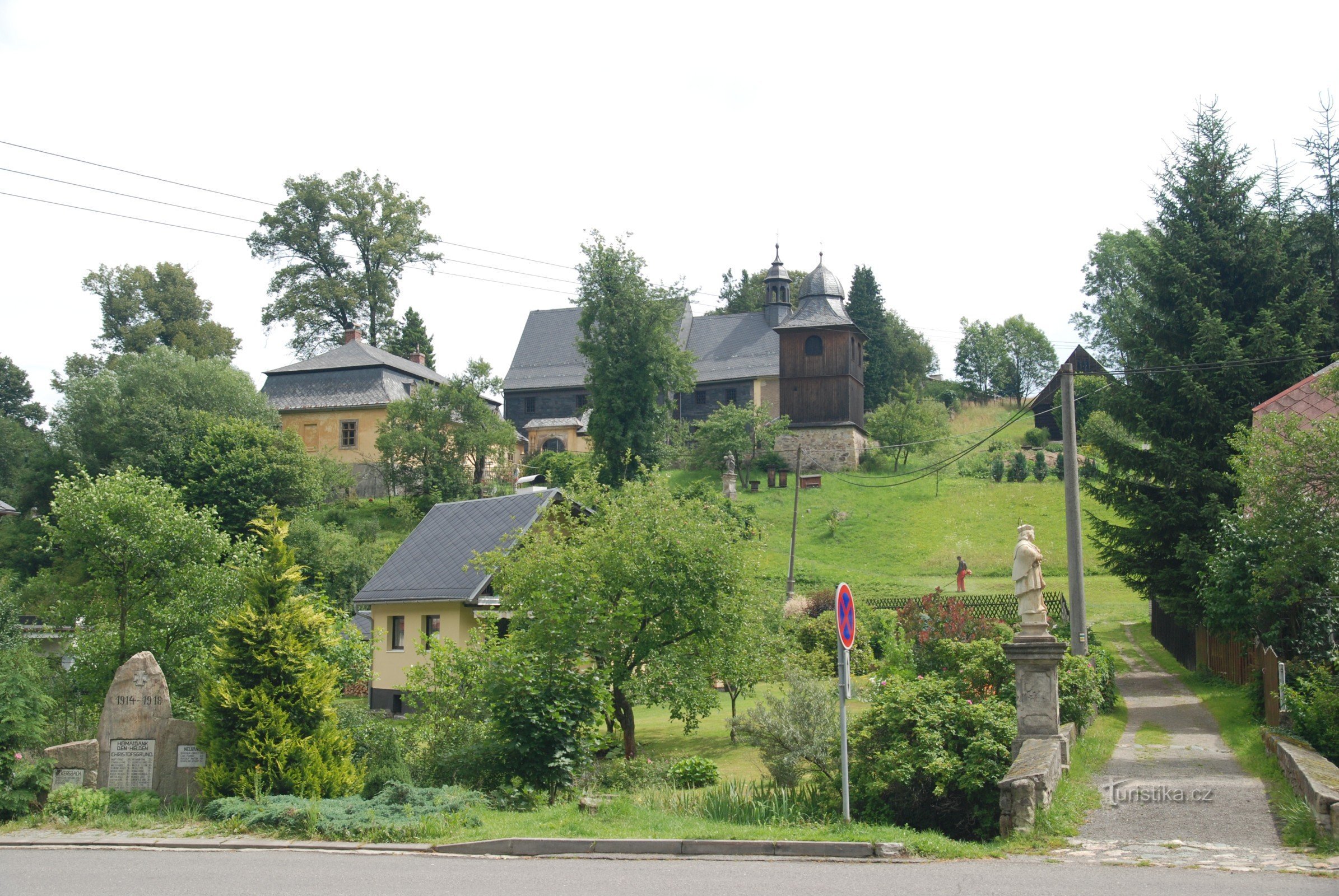 Kryštofovo Valley - Church of St. Christopher