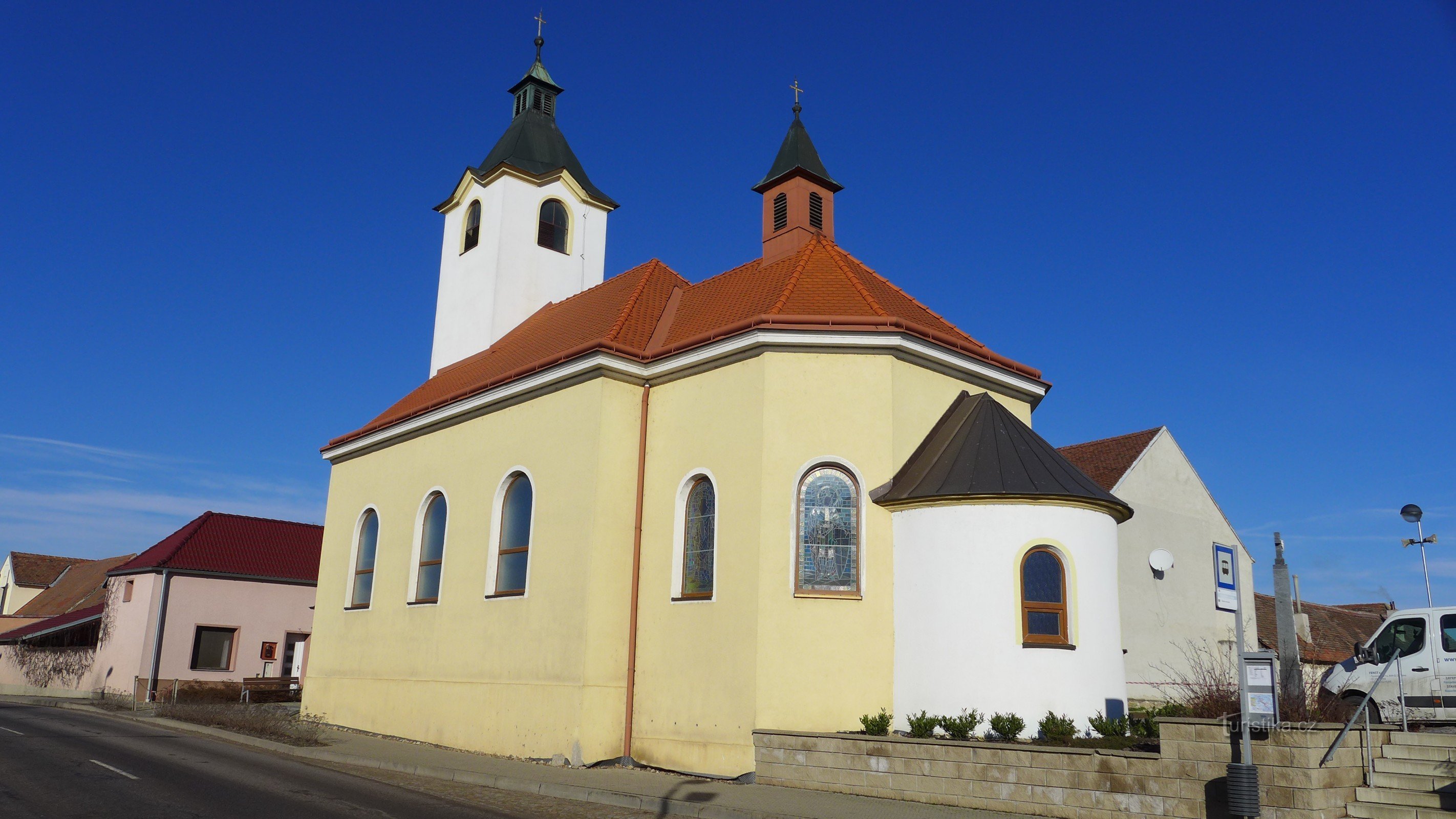 Kuchařovice - Kapelle St. Floriana