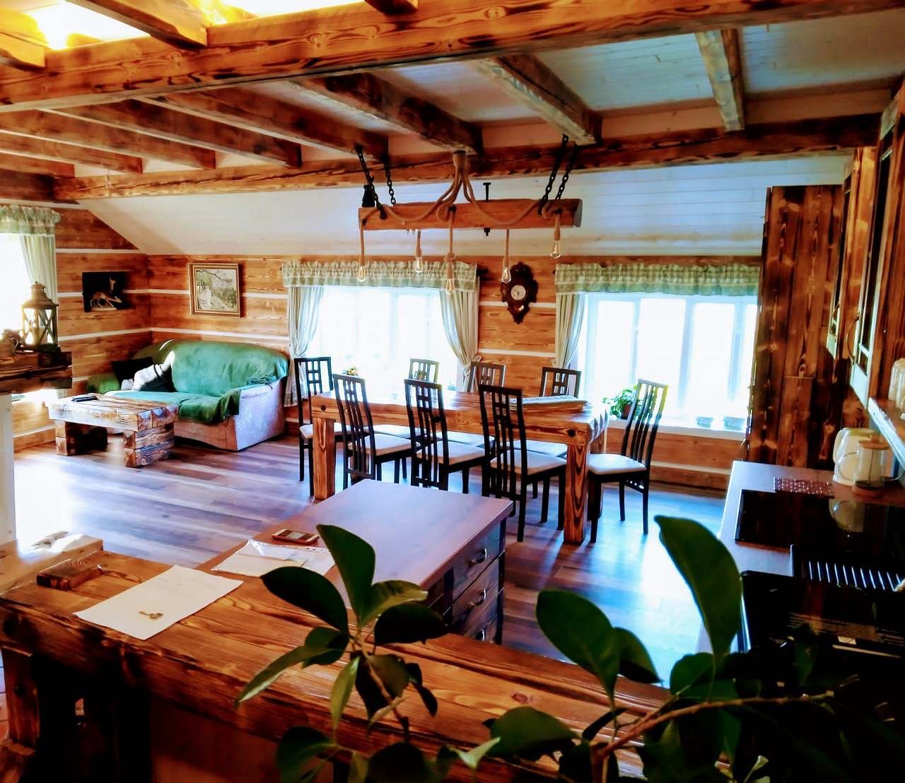 kuchyn, jidelna, obyvak