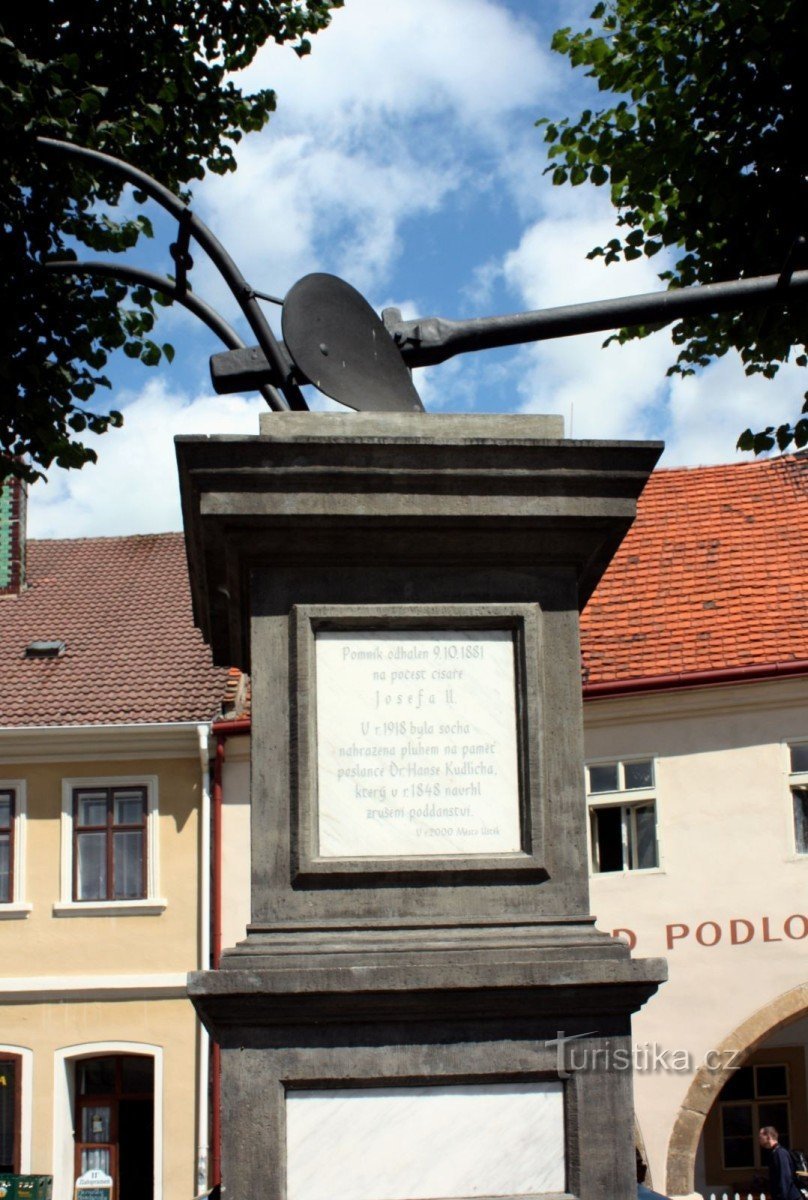 Kudlichs monument - Úštěk