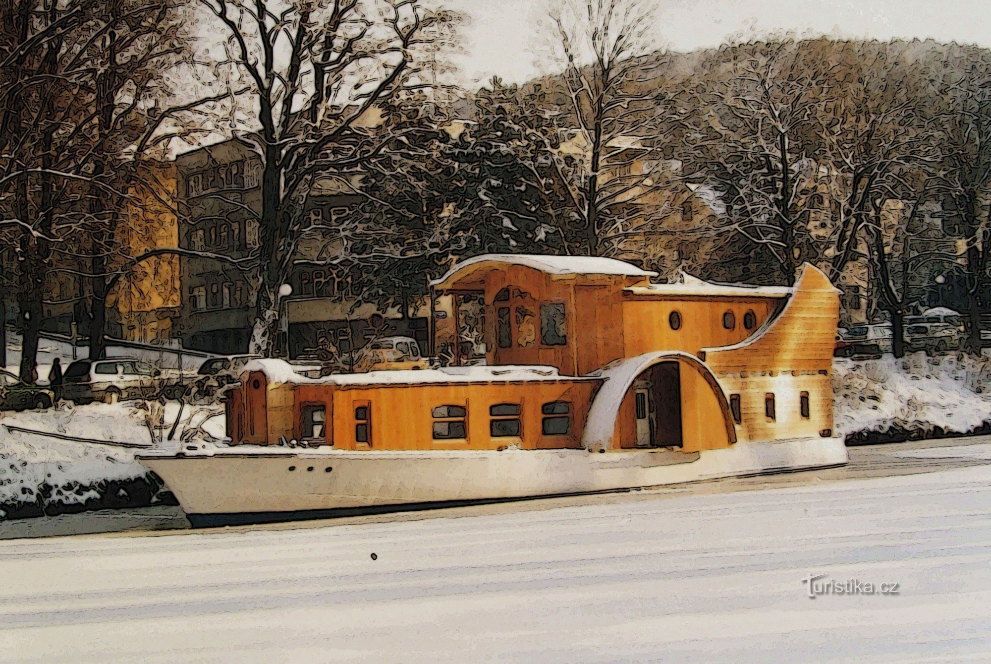 Presa de Kudlovská en Zlín