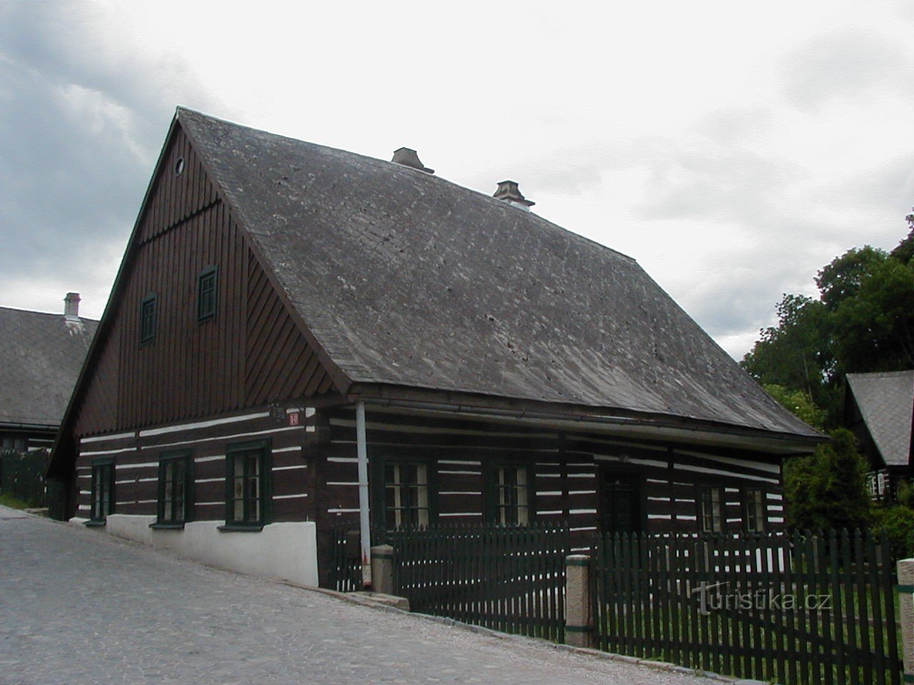 Kuks - landsby, huse af håndværkere