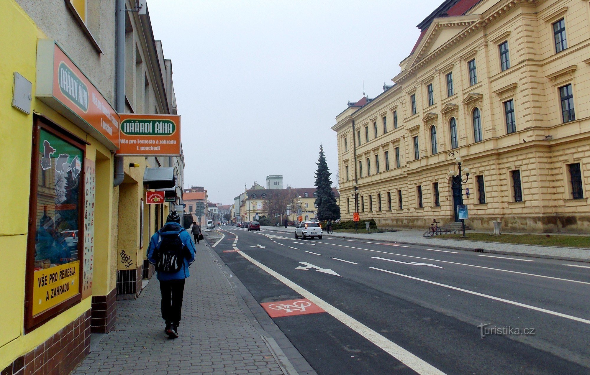 Zabytek kultury - Pałac Sprawiedliwości w Uh. Hradiszti