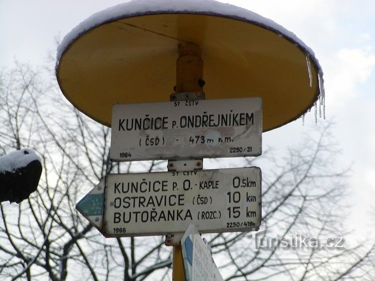Кунчіце-под-Ондржейнік - ČSD