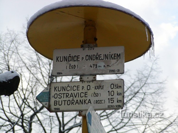 Kunčice pod Ondřejník - ČSD