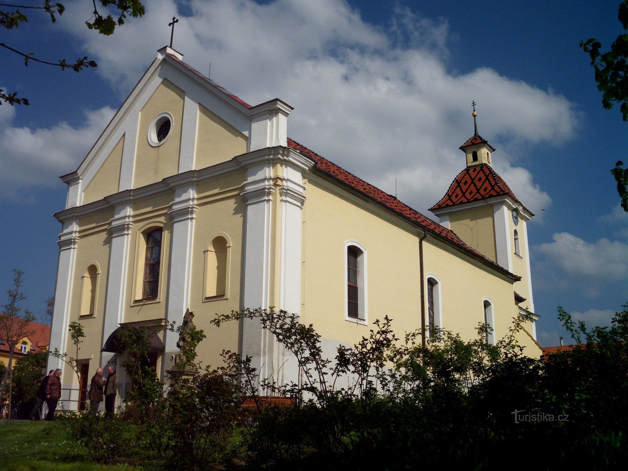 Kunovice (osoitteessa U. Hradiště) - Pyhän Nikolauksen kirkko Pietari ja Paavali