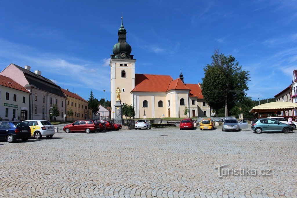 Kunštát, Kirche St. Stanislawa