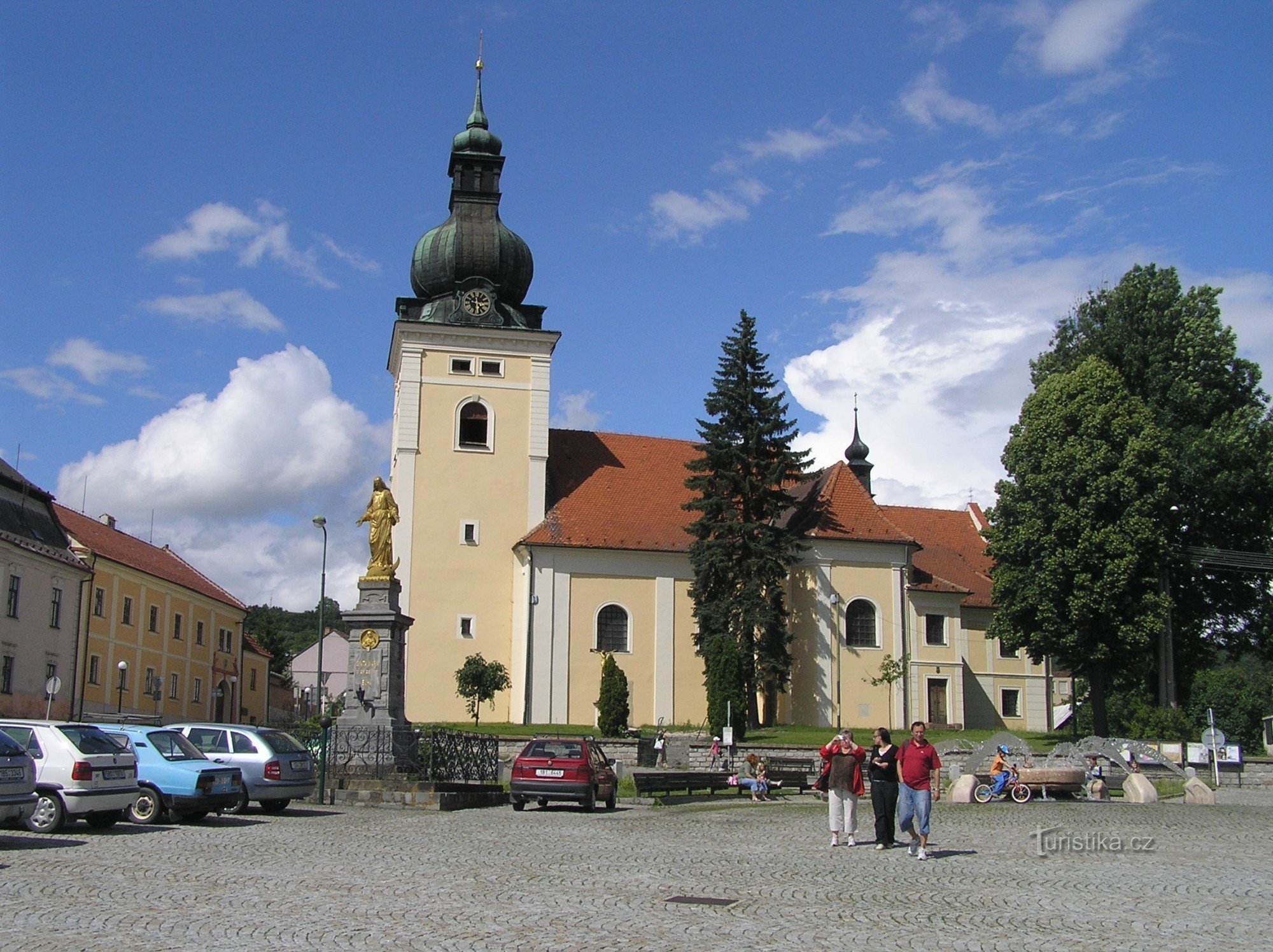 Kunštát - Kirche St. Stanislaw (Juli 2009)