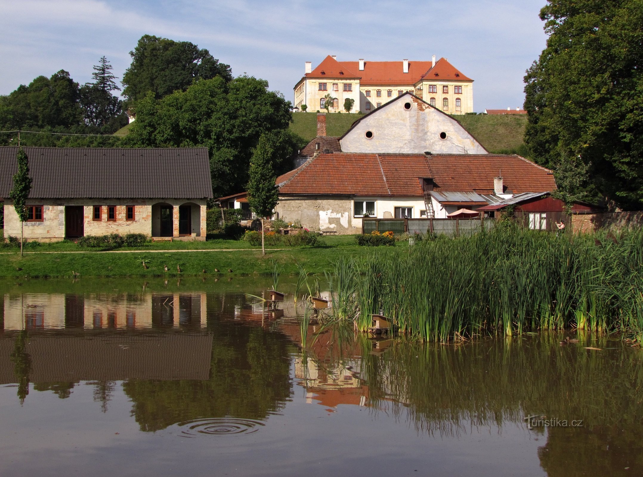 Kunštát - Jardín señorial